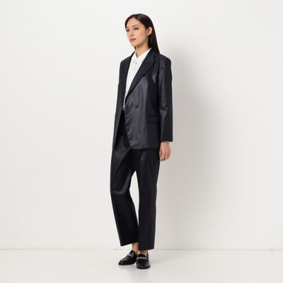 〔ＴＡＬＬサイズ〕【セットアップ対応】ポリエステルスムースシレー加工　パンツ（３４０６ＰＡ０６）