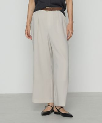 ＜COMME CA TALL (Women/大きいサイズ)＞〔　ＴＡＬＬサイズ　〕　【セットアップ対応】ストレッチからみ　パンツ（３４０６ＰＫ１１）