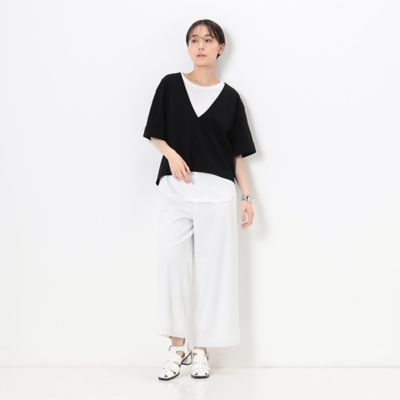 〔　ＴＡＬＬサイズ　〕　【レイヤード】ＴＣポンチ　　セットＴシャツ（３４０７ＥＣ１１）