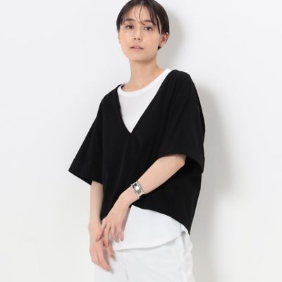 〔　ＴＡＬＬサイズ　〕　【レイヤード】ＴＣポンチ　　セットＴシャツ（３４０７ＥＣ１１）
