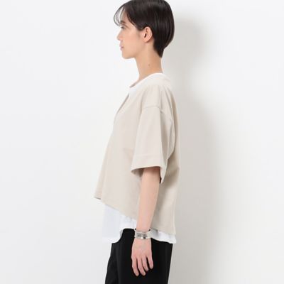 〔　ＴＡＬＬサイズ　〕　【レイヤード】ＴＣポンチ　　セットＴシャツ（３４０７ＥＣ１１）