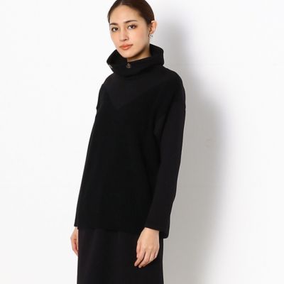 ＜COMME CA TALL (Women/大きいサイズ)＞〔ＴＡＬＬサイズ〕ニット切り替え　プルオーバー（３４０７ＥＷ０６）