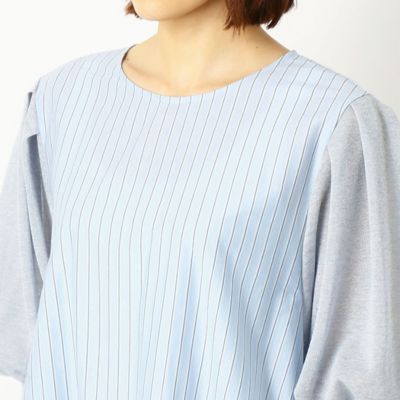 〔ＴＡＬＬサイズ〕天竺ボーダー　プルオーバー（３４０７ＥＹ１４）