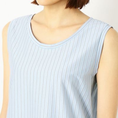 〔ＴＡＬＬサイズ〕天竺ボーダー　タンクトップ（３４０７ＥＹ１５）
