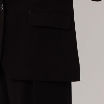 〔ＴＡＬＬサイズ〕【セットアップ対応】バックサテンジョーゼット　ジャケット（３４０７ＧＡ０７）