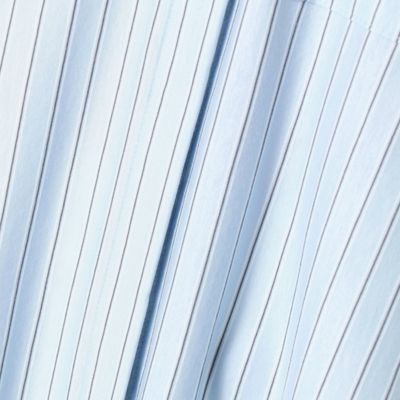 〔ＴＡＬＬサイズ〕天竺ボーダー　シャツワンピース（３４０７ＨＹ１２）