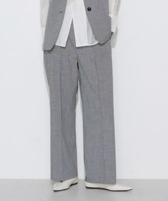 ＜COMME CA TALL (Women/大きいサイズ)＞〔　ＴＡＬＬサイズ　〕　ストレッチミニ千鳥　パンツ（３４０７ＰＯ１１）