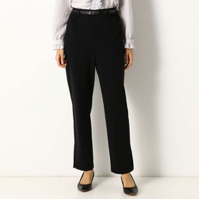 ＜COMME CA TALL (Women/大きいサイズ)＞〔ＴＡＬＬサイズ〕【セットアップ対応】ナイロンリッチフレックスムーブ裏起毛　パンツ（３４０８ＰＷ０７）