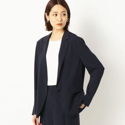 【新品タグ付】UNTITLED＊トリアセドライクロスジャケット 新品タグ付】UNTITLED＊トリアセドライクロスジャケット