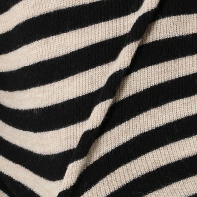 〔ＴＡＬＬサイズ〕アルパカ混ボーダー　ニットプルオーバー（３４０９ＩＷ０８）