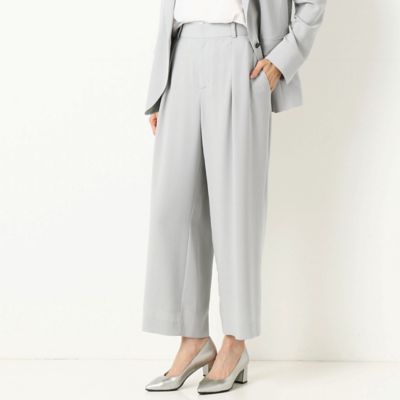 ＜COMME CA TALL (Women/大きいサイズ)＞〔ＴＡＬＬサイズ〕【セットアップ対応】ドライトリアセクロス　　パンツ（３４０９ＰＹ１２）