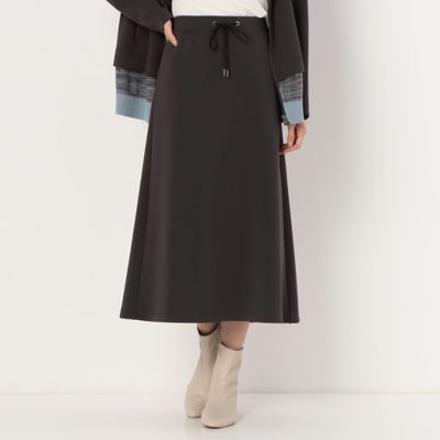 ＜COMME CA TALL (Women/大きいサイズ)＞〔ＴＡＬＬサイズ〕アクアスーティングジャージー　スカート（３４１０ＦＡ１１）
