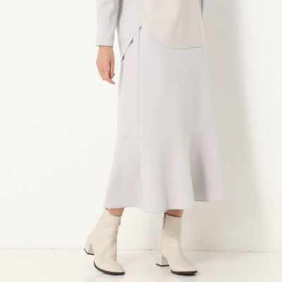 ＜COMME CA TALL (Women/大きいサイズ)＞〔ＴＡＬＬサイズ〕ジャージー　　マーメイドシルエットスカート（３４１０ＦＷ１０）