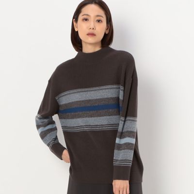 ＜COMME CA TALL (Women/大きいサイズ)＞〔ＴＡＬＬサイズ〕グラデーションニットプルオーバー　プルオーバー（３４１０ＩＡ０６）