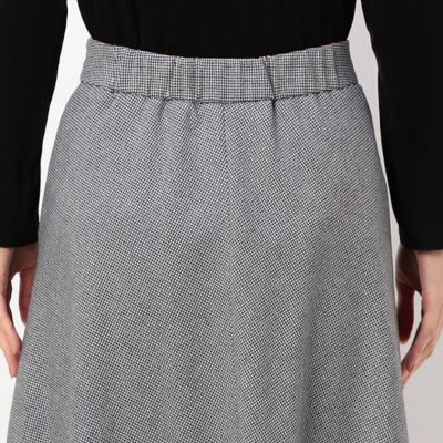 〔　ＴＡＬＬサイズ　〕　【セットアップ対応／２ＷＡＹ】２ＷＡＹストレッチシアバター千鳥　スカート（３４１１ＦＡ１２）