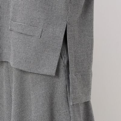 〔　ＴＡＬＬサイズ　〕　【セットアップ対応】２ＷＡＹストレッチシアバター千鳥　ベスト（３４１１ＶＡ０８）