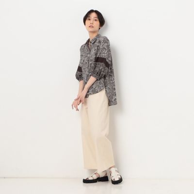 TALLサイズ 〕 マーガレットフラワープリント シャツ