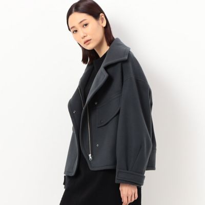 〔　ＴＡＬＬサイズ　〕　ウールショートビーバー　コート（３４１３ＷＡ０２）