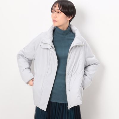＜COMME CA TALL (Women/大きいサイズ)＞〔　ＴＡＬＬサイズ　〕　ソフトタフタ　ショートダウン（３４２８ＵＥ０２）