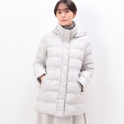 〔　ＴＡＬＬサイズ　〕　ソフトタフタ　粒綿コート（３４２８ＵＥ０３）