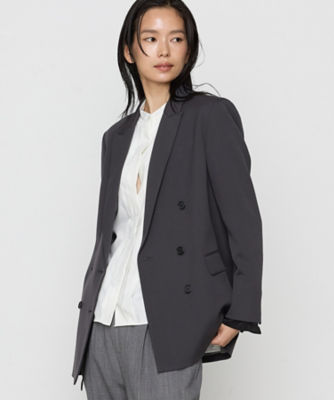 ＜COMME CA TALL (Women/大きいサイズ)＞〔　ＴＡＬＬサイズ　〕　ツイステッドドビーカルゼ　ジャケット（３４３１ＪＩ０６）