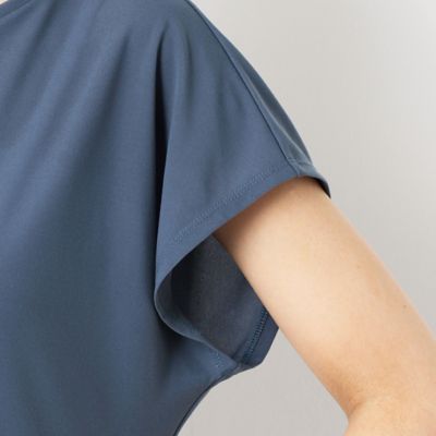 〔ＴＡＬＬサイズ〕クリンプスムース　Ｔシャツワンピース（３４３２ＯＴ０２）