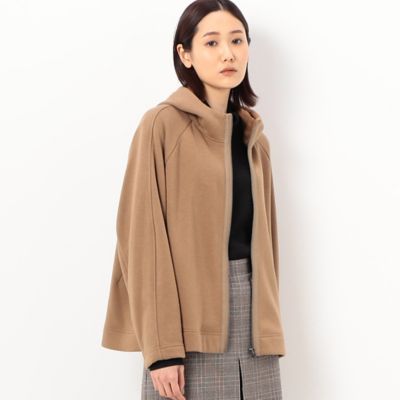 ＜COMME CA TALL (Women/大きいサイズ)＞〔　ＴＡＬＬサイズ　〕　ウルトラブラッシュ　ブルゾン（３４３３ＶＡ１１）