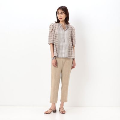 〔　ＴＡＬＬサイズ　〕　ツイル柄ハイテンション　パンツ（３４３７ＰＣ１１）