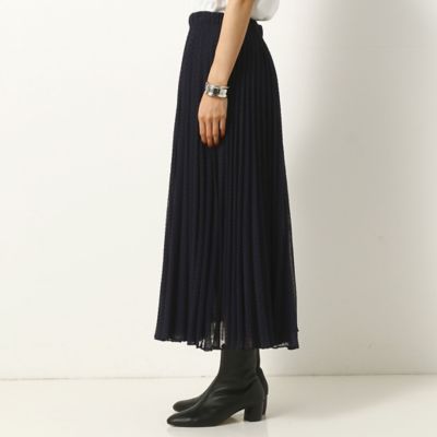 〔ＴＡＬＬサイズ〕【リバーシブル】　フロッキードットチュール　スカート（３４３８ＦＡ１８）