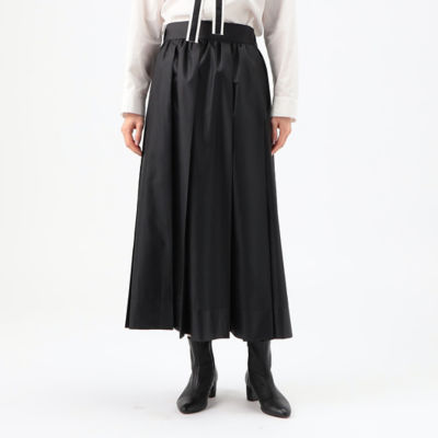 ＜COMME CA TALL (Women/大きいサイズ)＞〔　ＴＡＬＬサイズ　〕　高密度タフタ　スカート（３４３８ＦＧ０９）