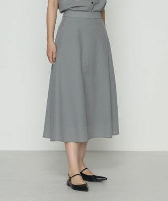 ST-143 サガミンク　ハーフ　着丈約85cm サガ TALLサイズ 〕 シアーサッカーギンガム フレアスカート