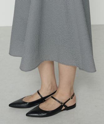 TALLサイズ 〕 シアーサッカーギンガム フレアスカート