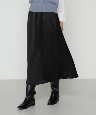 TALLサイズ 〕 ビンテージダブルサテン スカート