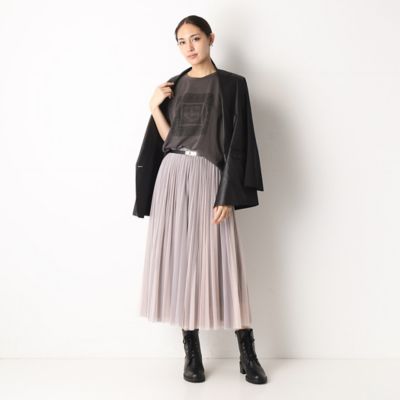〔ＴＡＬＬサイズ〕【リバーシブル】ソフトチュール　スカート（３４３８ＦＷ１７）