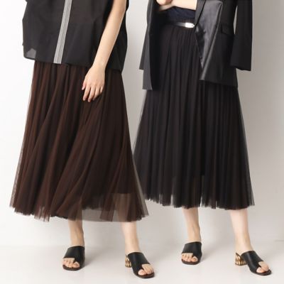 〔ＴＡＬＬサイズ〕【リバーシブル】ソフトチュール　スカート（３４３８ＦＷ１７）