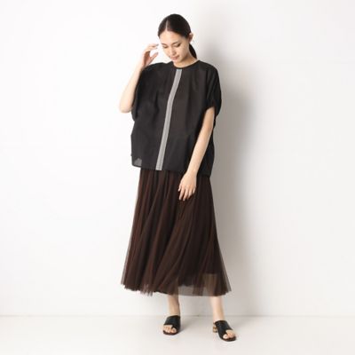 〔ＴＡＬＬサイズ〕【リバーシブル】ソフトチュール　スカート（３４３８ＦＷ１７）