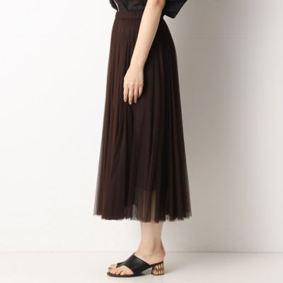〔ＴＡＬＬサイズ〕【リバーシブル】ソフトチュール　スカート（３４３８ＦＷ１７）