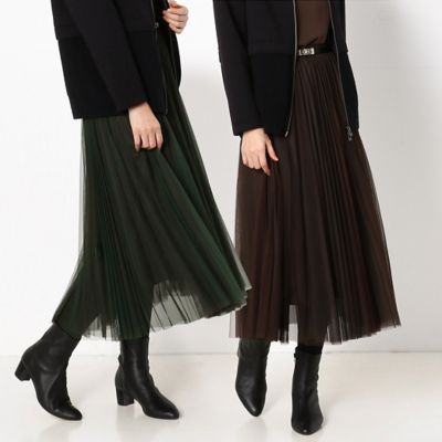 〔ＴＡＬＬサイズ〕【リバーシブル】ソフトチュール　スカート（３４３８ＦＷ１７）