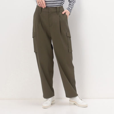 ＜COMME CA TALL (Women/大きいサイズ)＞〔　ＴＡＬＬサイズ　〕　ラチネストレッチ　パンツ（３４３９ＰＥ０６）