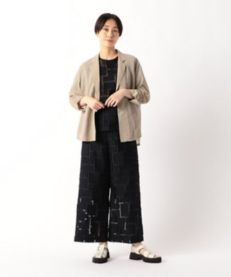 〔　ＴＡＬＬサイズ　〕　ランダム幾何ジャカード　パンツ（３４３９ＰＧ０９）