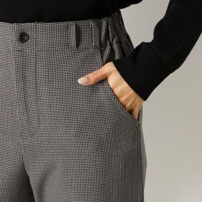 〔ＴＡＬＬサイズ〕ガンクラブチェック柄　裏起毛　パンツ（３４３９ＰＷ０９）