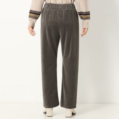 〔ＴＡＬＬサイズ〕コンパクトベロア　パンツ（３４３９ＰＷ１１）