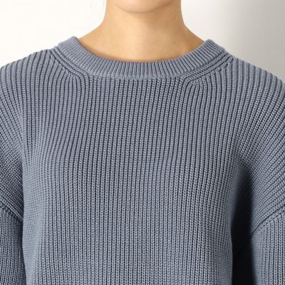 〔ＴＡＬＬサイズ〕リリーヤーンニット　サイド切り替えプルオーバー（３４５０ＩＹ０３）