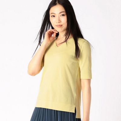 セットインスリーブｖネック半袖ニット ３４５３ｉｐ０７ 三越伊勢丹オンラインストア 公式