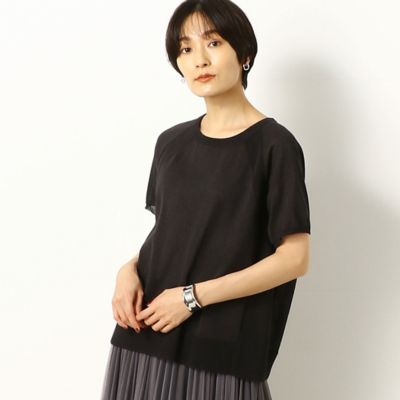 ＜COMME CA TALL (Women/大きいサイズ)＞〔ＴＡＬＬサイズ〕和紙　ニットプルオーバー（３４５３ＩＹ１５）