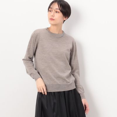 〔　ＴＡＬＬサイズ　〕　【アンサンブル対応】ファインウールニット　プルオーバー（３４５４ＩＥ１０）