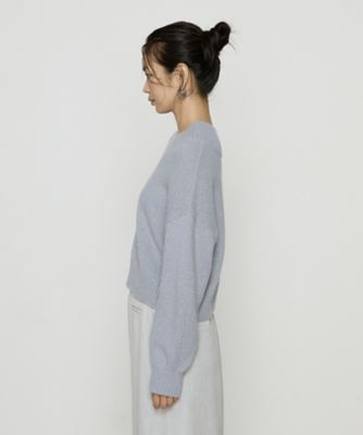 TALLサイズ 〕 和紙ブークレー Vネックプルオーバー