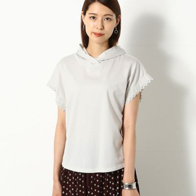 〔ＴＡＬＬサイズ〕天竺　フード付きＴシャツ（３４６０ＥＡ０２）