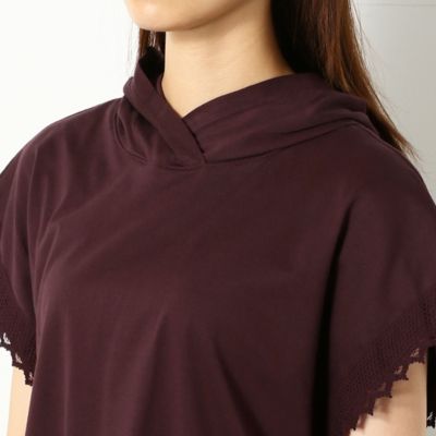 〔ＴＡＬＬサイズ〕天竺　フード付きＴシャツ（３４６０ＥＡ０２）