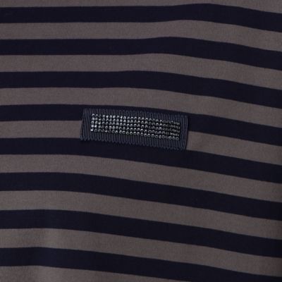 〔ＴＡＬＬサイズ〕天竺ボーダー　ボートネックＴシャツ（３４６０ＥＡ０４）